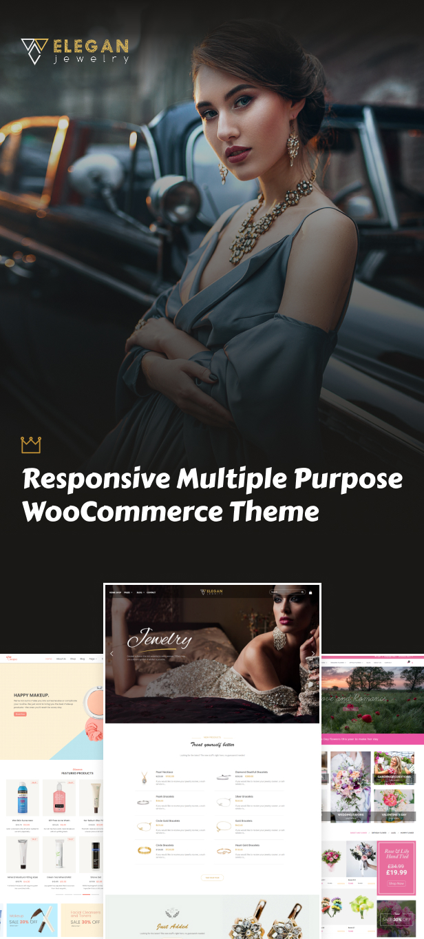 Elegance - Jewelry Responsive WordPress Woocommerce Theme - 2