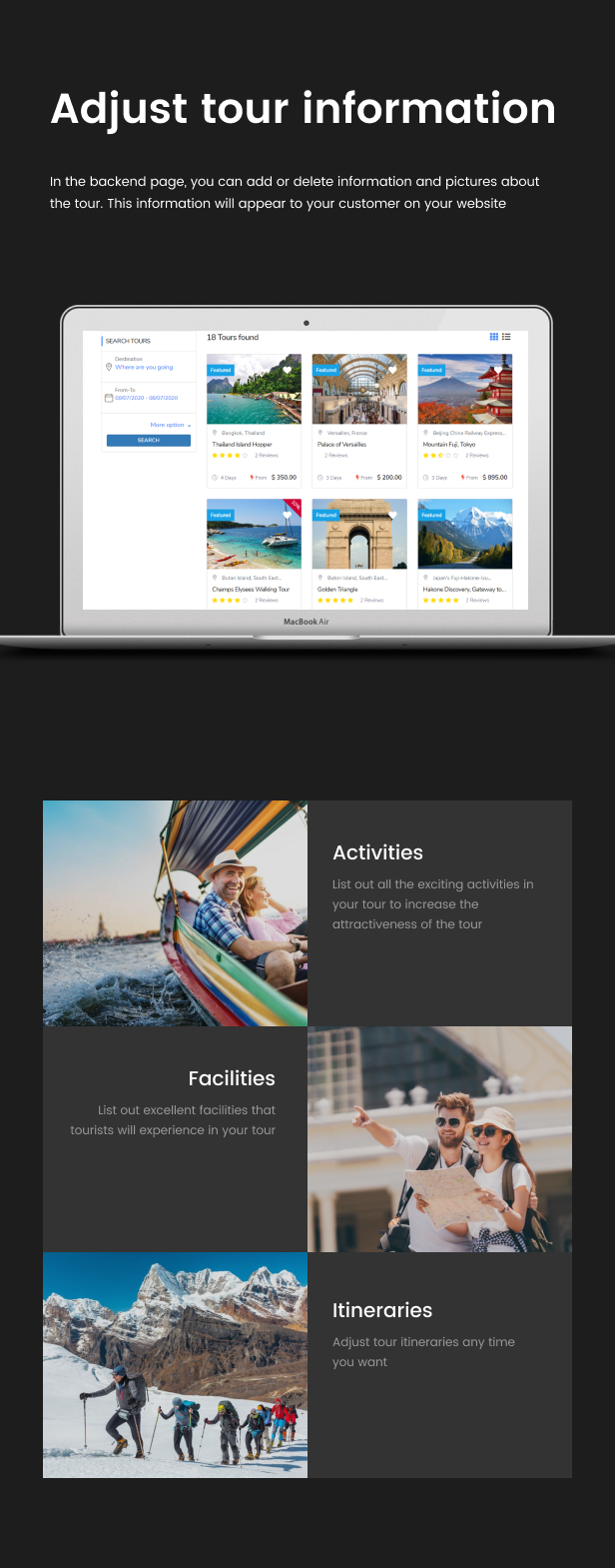 WordPress Tour Operator Pro - 9