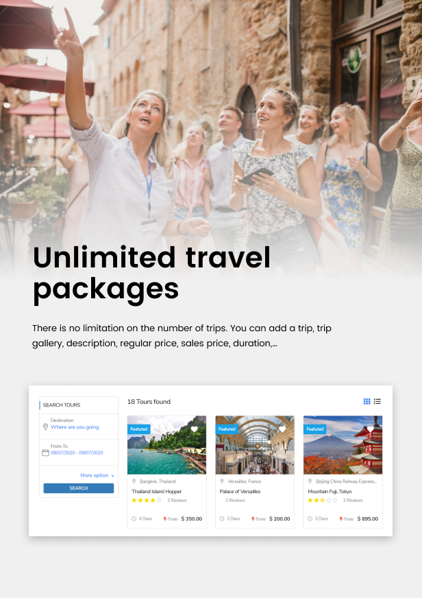 WordPress Tour Operator Pro - 14