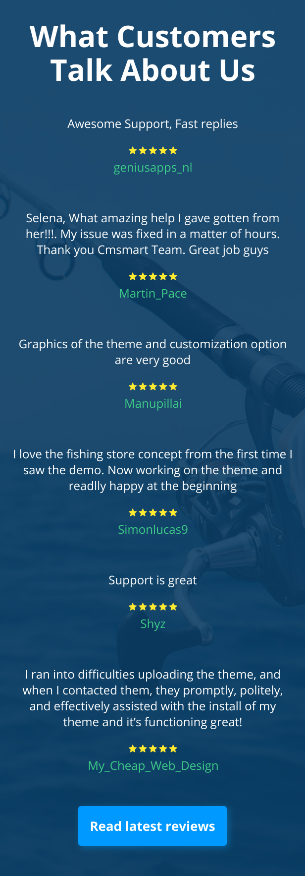 Fishing Store For WordPress Theme - 28