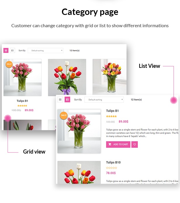 Creative Flower Woocommerce WordPress Theme - 7